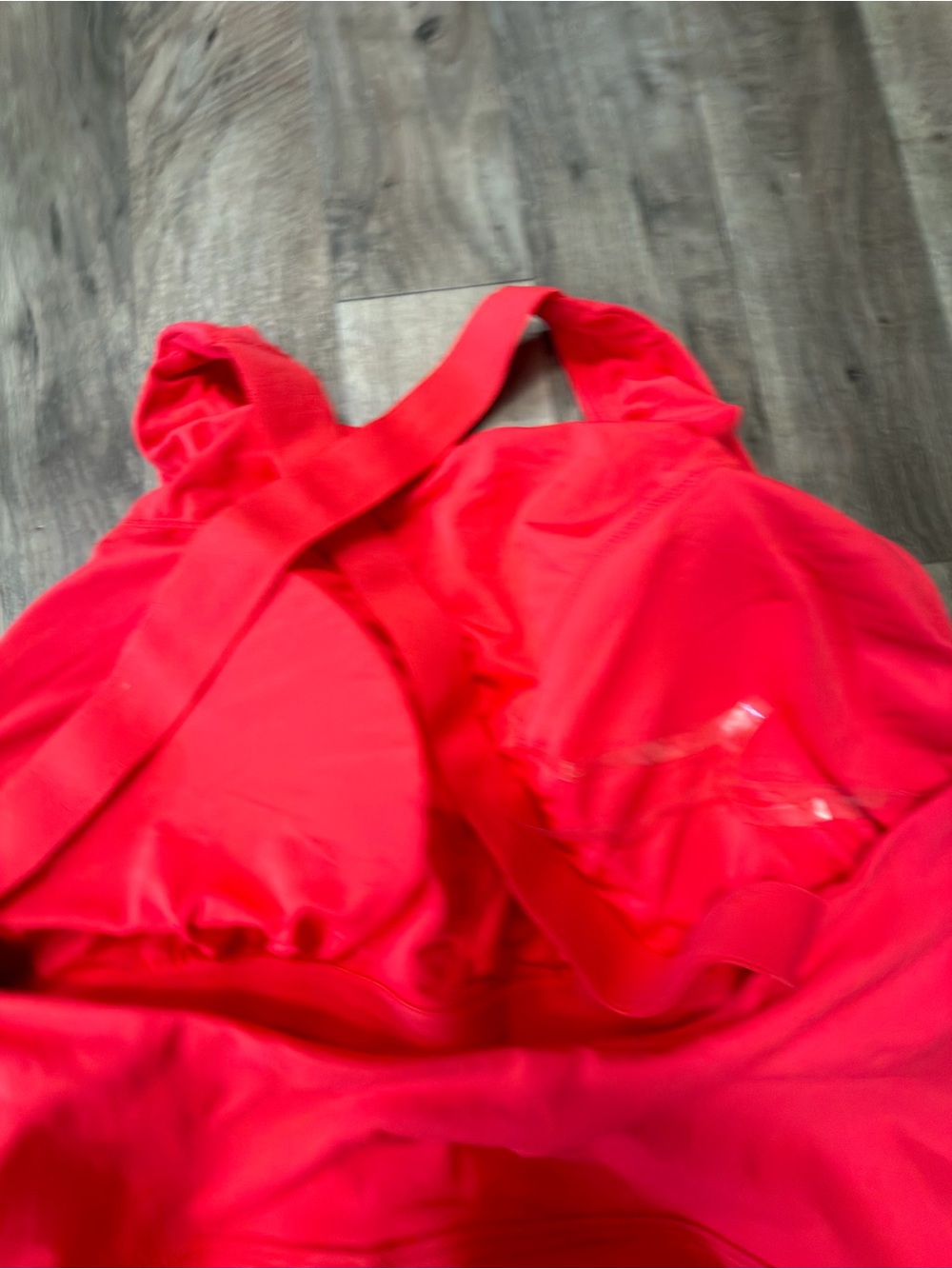 NWT JoyLab Racerback Flare Jumpsuit Cambo Coral Size Large - Picture 12 of 13